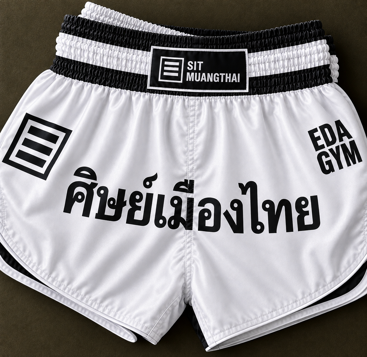 EDA GYM x SIT MUANGTHAI Muay Thai Shorts | Pre-Order