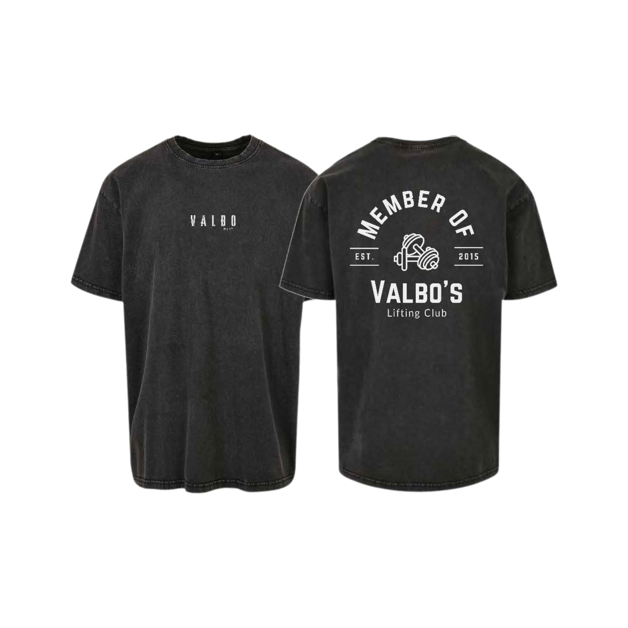 Valbo Built Oversized Acid Wash T-Shirt