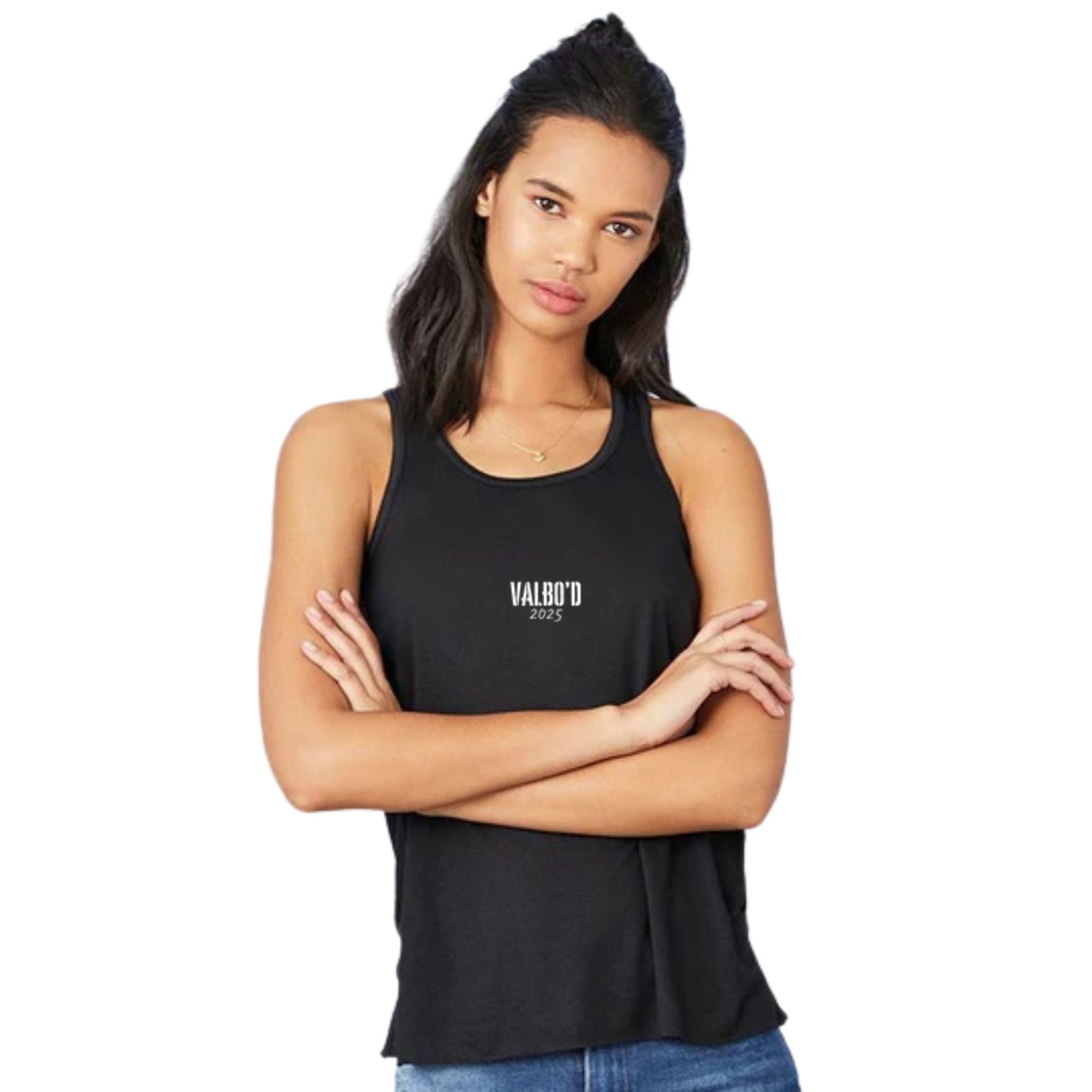 Valbo’d 2025 Flowy Racerback Tank