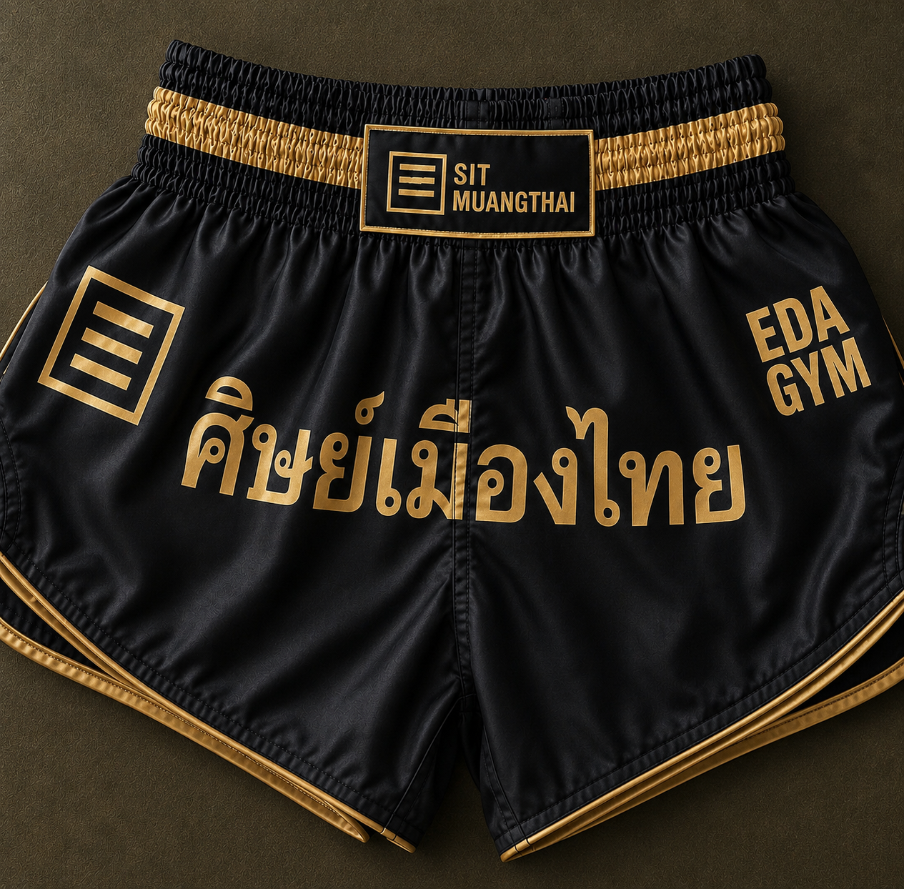 EDA GYM x SIT MUANGTHAI Muay Thai Shorts | Pre-Order