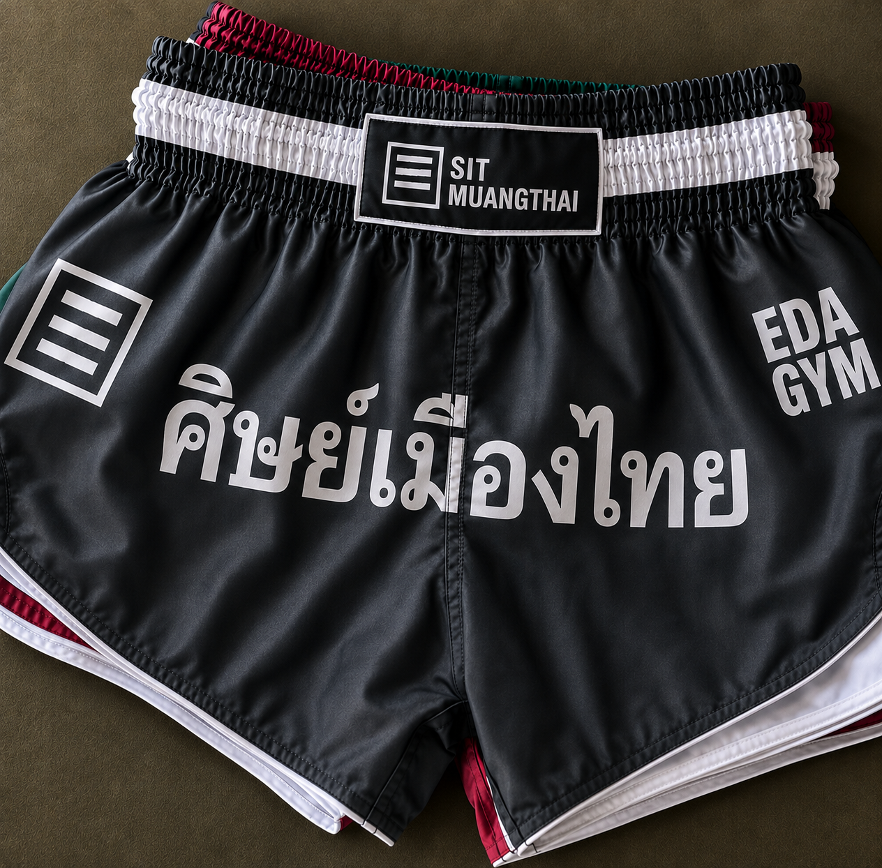 EDA GYM x SIT MUANGTHAI Muay Thai Shorts | Pre-Order