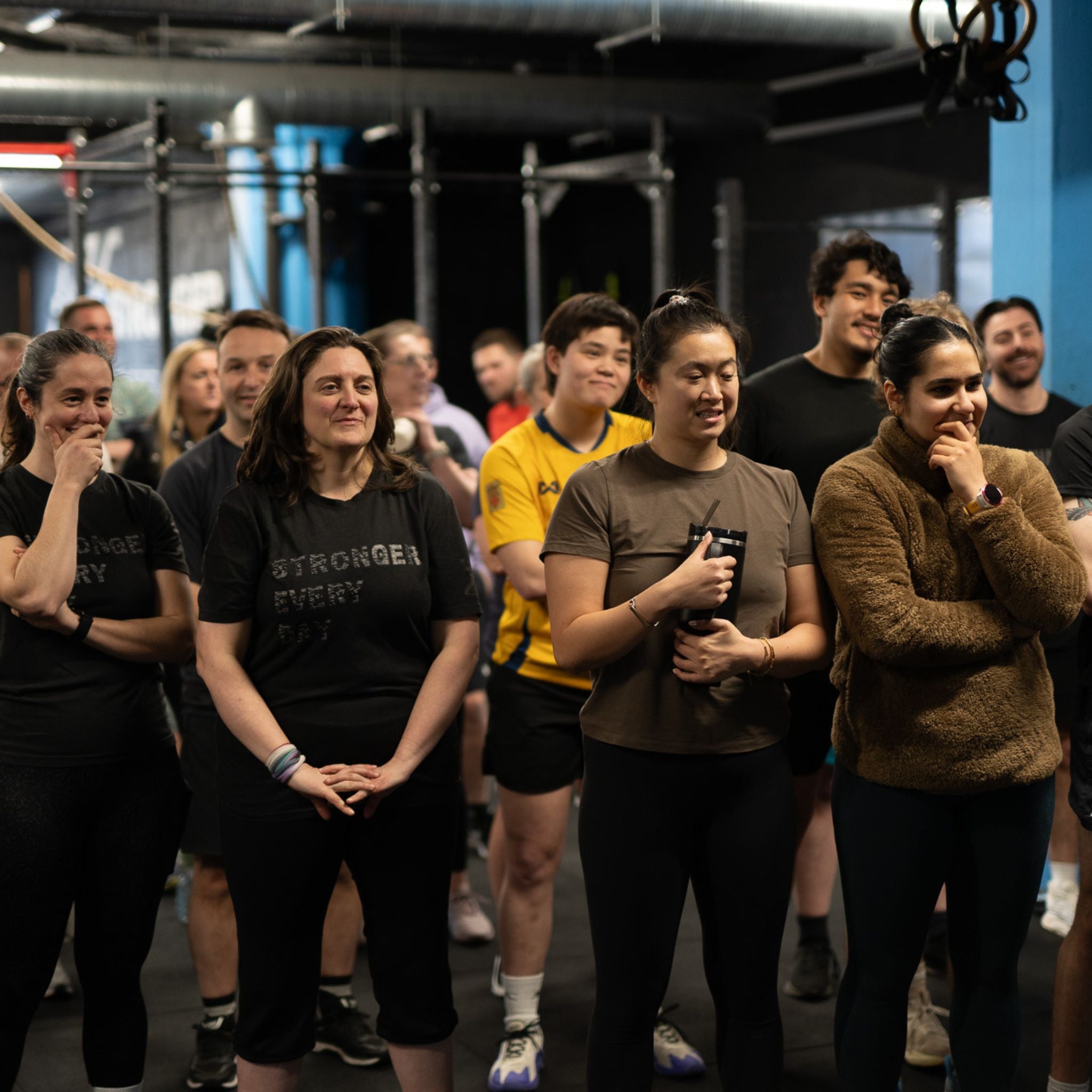 Peakers training together at Everyday Athlete Gym during MPC Gala week