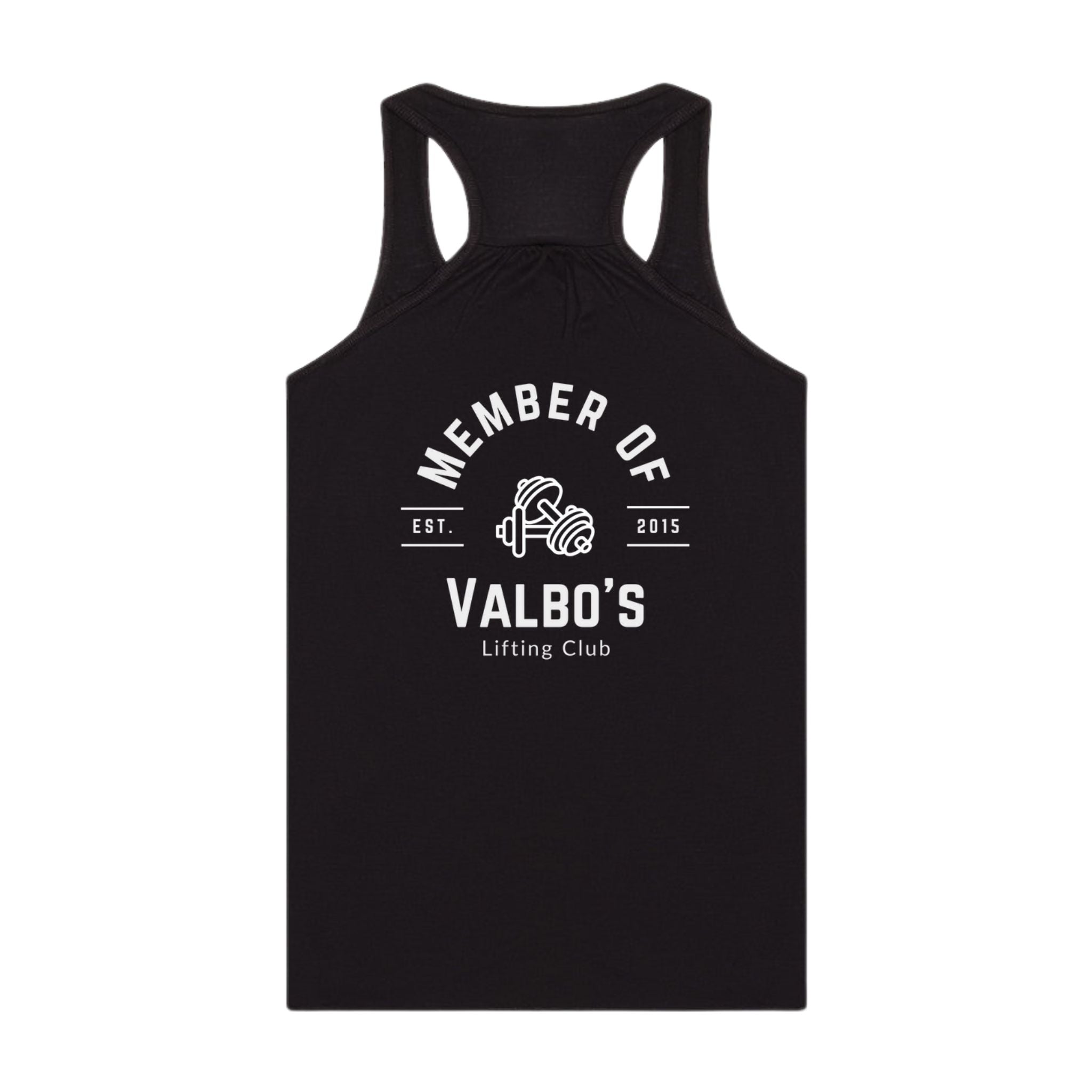 Valbo’d 2025 Flowy Racerback Tank